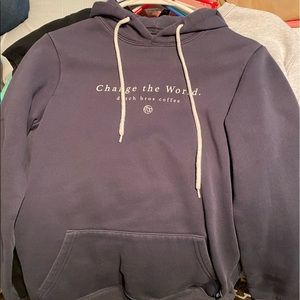 Super warm change the world hoodie